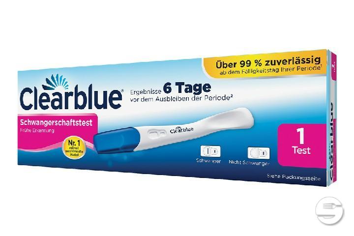 CLEARBLUE Schwangerschaftstest Schnell Erken 2 Stk - Apotheke TopPharm Europaallee