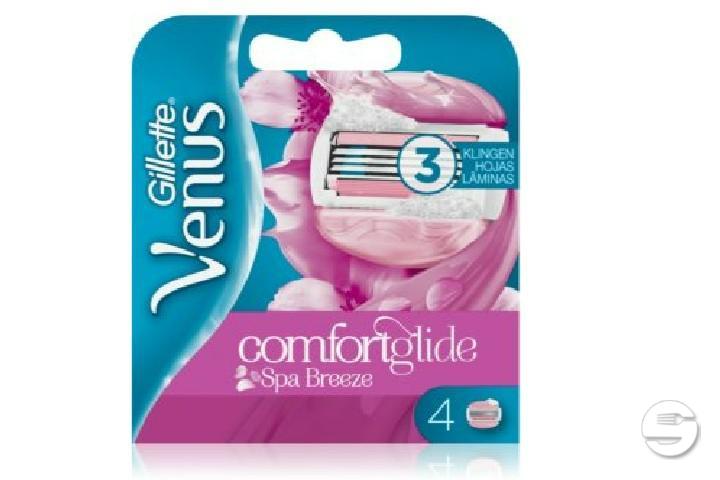 GILLETTE Venus Comfortgl Klingen Spa Breeze 4 Stk - Apotheke TopPharm Europaallee