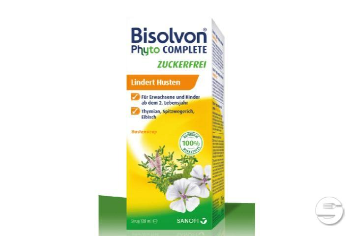 BISOLVON Phyto Compl sugar free Hustensirup 120 ml - Apotheke TopPharm Europaallee