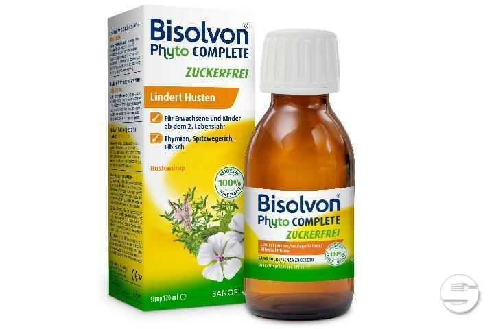 BISOLVON Phyto Compl sugar free Hustensirup 120 ml - Apotheke TopPharm Europaallee