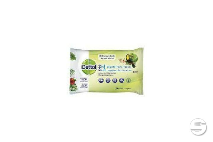 DETTOL 2in1 Desinfektions-Tücher 15 Stk - Apotheke TopPharm Europaallee