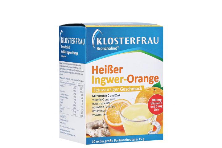 KLOSTERFRAU Heisser Ingwer-Orange 10 x 15 g - Apotheke TopPharm Europaallee