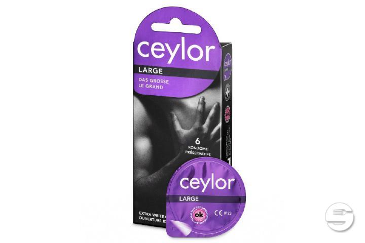 CEYLOR Large Präservativ mit Reservoir 6 Stk - Apotheke TopPharm Europaallee