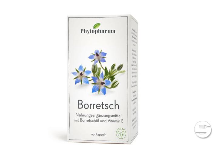 PHYTOPHARMA Borretsch Kaps 500 mg 110 Stk - Apotheke TopPharm Europaallee