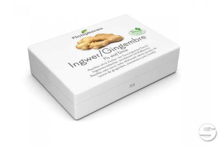 PHYTOPHARMA Ingwer Fly & Drive Pastillen 40 Stk - Apotheke TopPharm Europaallee