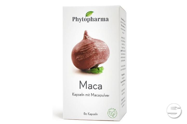 PHYTOPHARMA Maca Kaps 409 mg pflanzlich 80 Stk - Apotheke TopPharm Europaallee