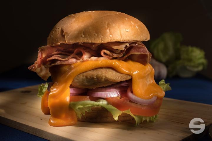 Chicken Burger Texan - TexMexFood