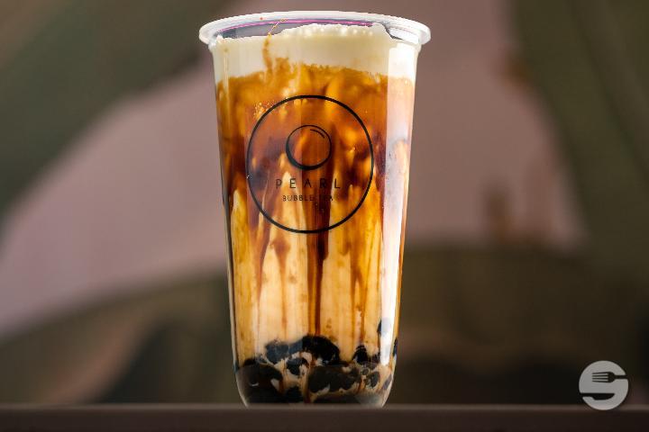 Milk with Brown Sugar - Pearl Tea