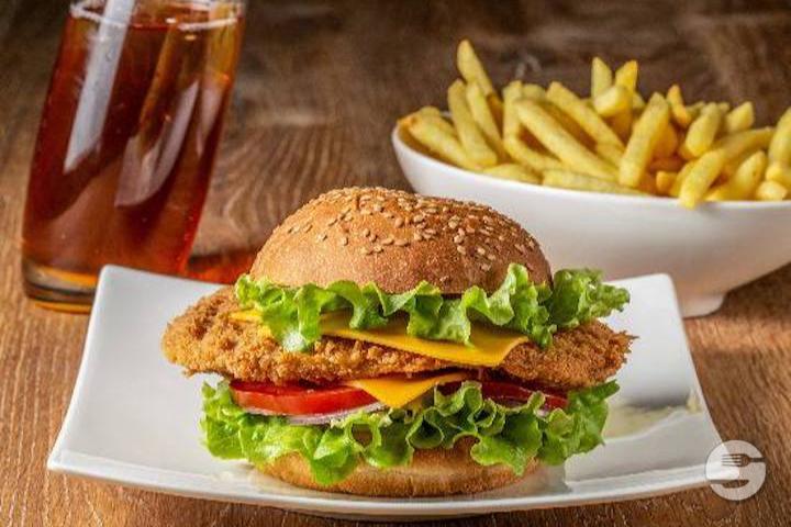Chicken Cheeseburger Menu - Chef Chicken
