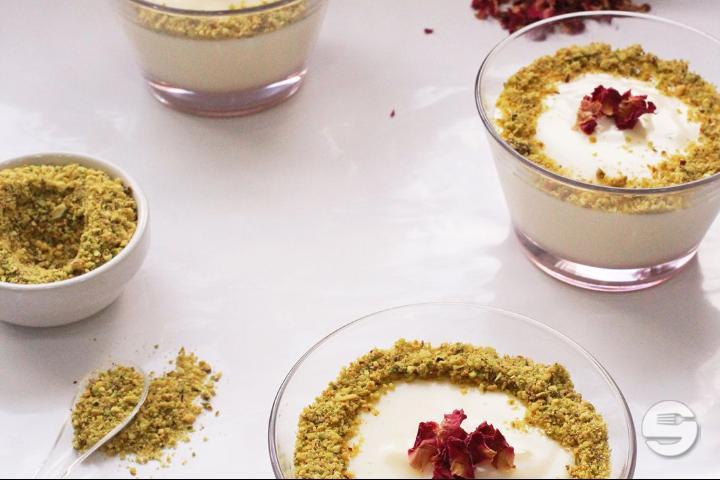 Homemade Dessert "Mhalabia" - Chef Chicken