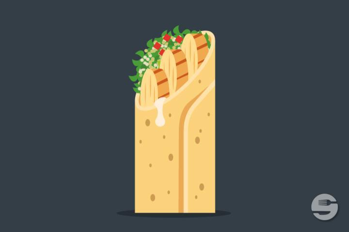 Wraps au Poulet (Genève) - EnFaim