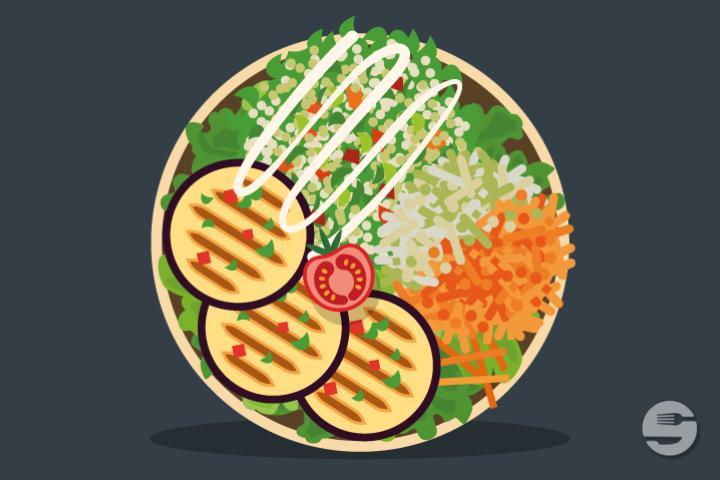 Salade Végétarienne - EnFaim