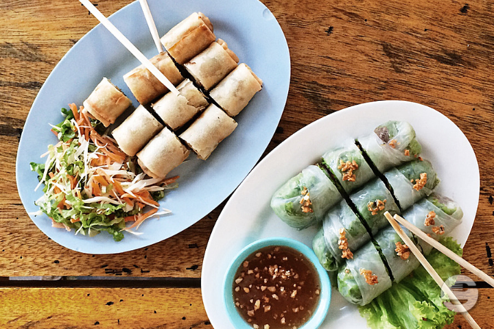 Vietnamesische Frühlingsrolle VEGI - Streetfood Baden