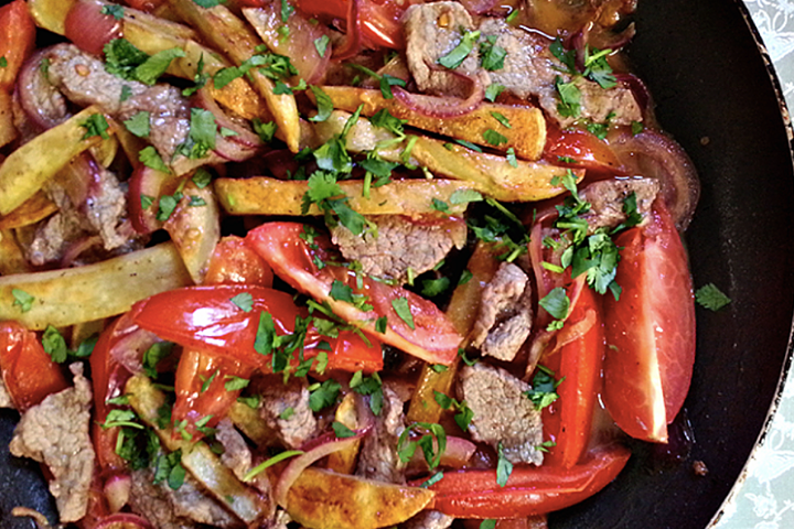 Lomo Saltado de Perù - Streetfood Baden