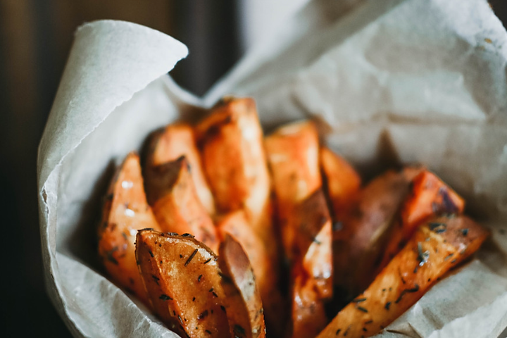 Süsskartoffel Pommes - Streetfood Baden