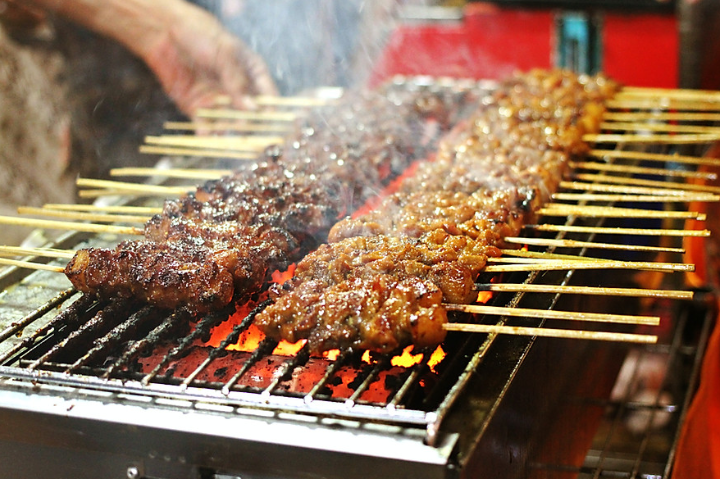 Satay chicken - Food Geisha Baden