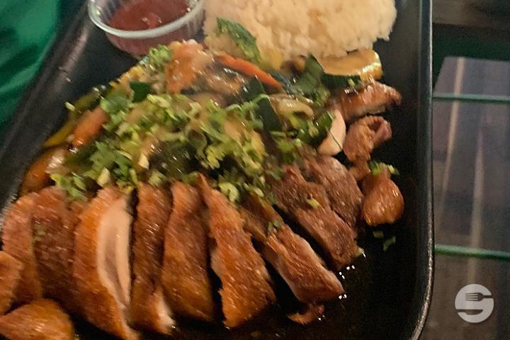 Roast duck with rice - Food Geisha Baden