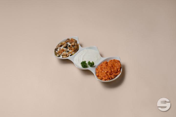 Aubergine curd - Restaurant Mahnaz