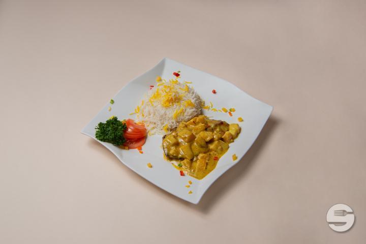 Chicken mango - Restaurant Mahnaz