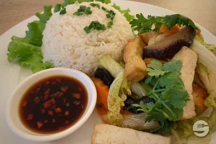 Riz Blanc avec Tofu et Légumes - Miss Saigon