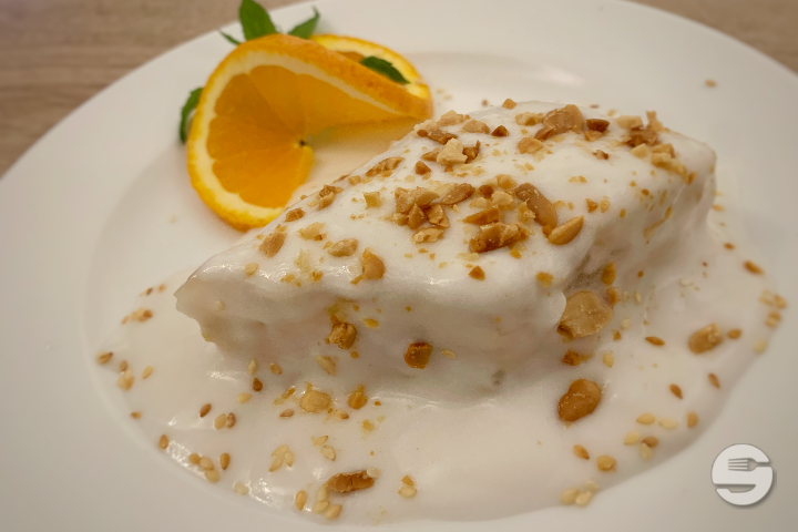 Gâteau de Banane avec Lait de Coco et Cacahuètes - Miss Saigon