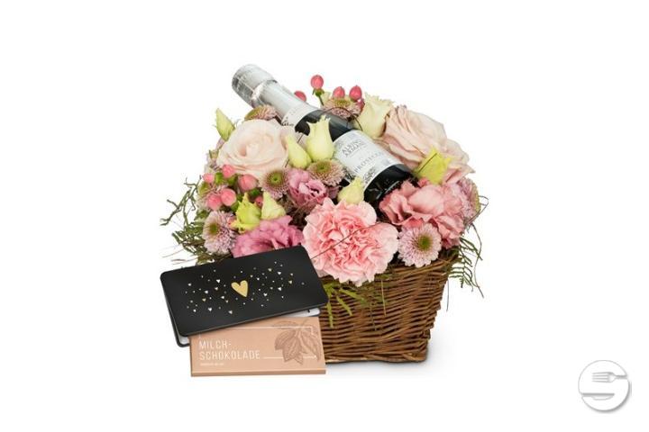 Flower Fairy with Prosecco and Chocolate - Simeoni Fleurs