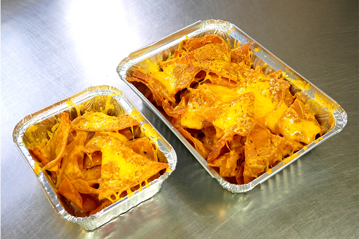 Oven Baked Nachos & Cheddar (or Bacon) - Ô'Spice