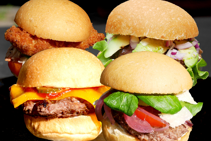 4 SMALL TASTY BURGERS - Ô'Spice