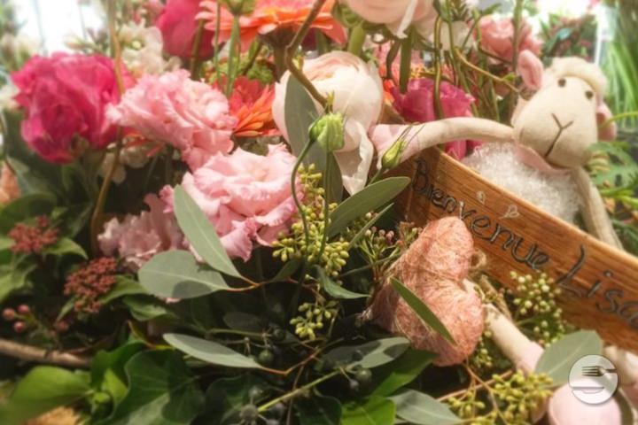New Baby Flower Arrangement - Atelier Végétal