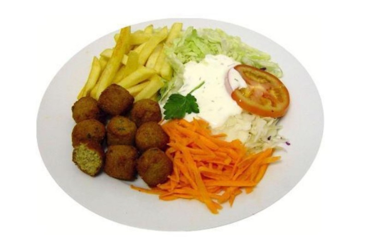 Assiette Falafel - Napoli's Pizza Kebab