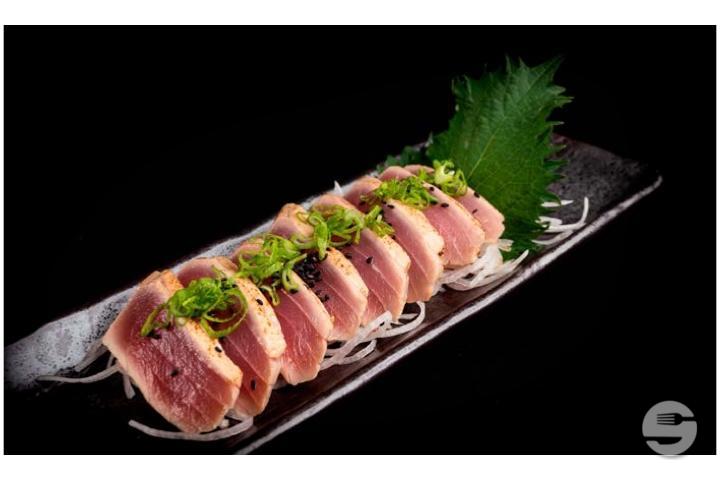 MAGURO TATAKI – 8 pieces - Hoba Sushi