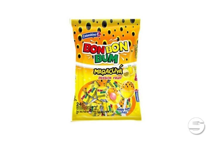 Sucettes Bon Bon Bum Fruit de la Passion - Latin'Hall Epicerie & Party Shop