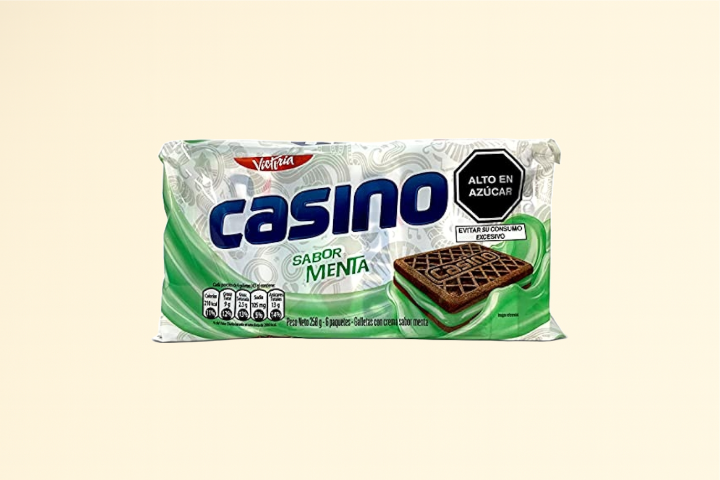 Biscuit Casino à la Crème de Menthe 6und
