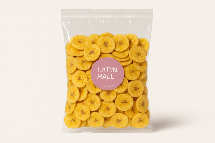 Round Salted Banana Chips 500g