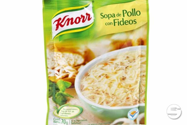 Soupe Instantanée Poulet avec Nouilles Knorr - Latin'Hall Epicerie Latino Américaine