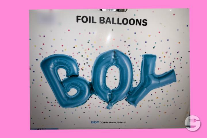 Ballon Baby Boy 💙 - Latin'Hall Epicerie & Party Shop
