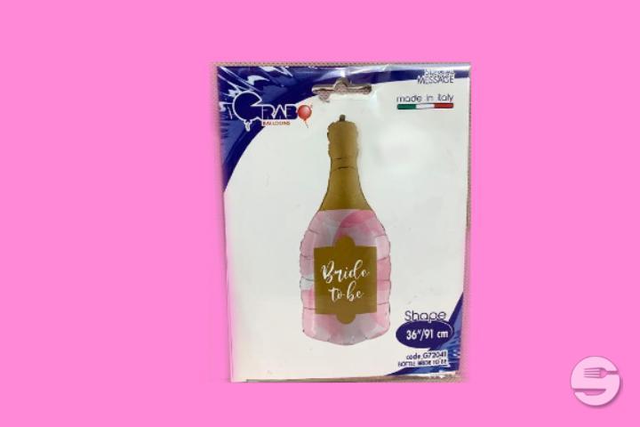 Ballon Bouteille Champagne 🍾 - Latin'Hall Epicerie & Party Shop