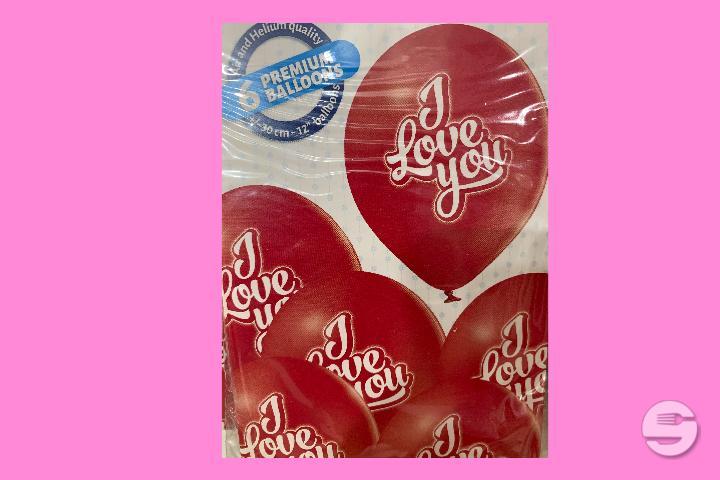 Ballons I Love You ❤️ - Latin'Hall Epicerie & Party Shop