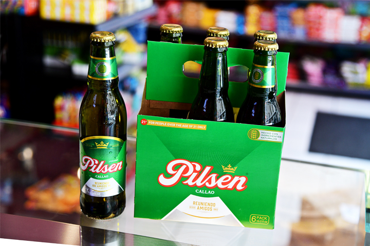 Cerveza Pilsen callao 305ml pack x6 - Latin'Hall Epicerie & Party Shop