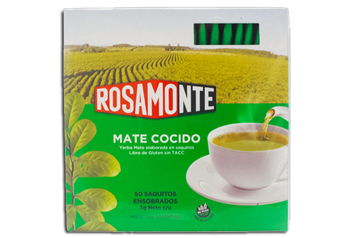 Yerba Mate Rosamonte cocido x50sachets - Latin'Hall Epicerie & Party Shop