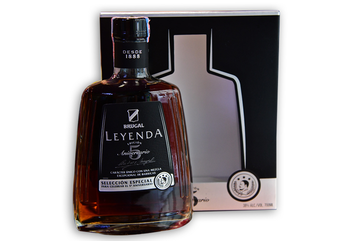 Ron Brugal Leyenda 5 aniversario x700ml - Latin'Hall Epicerie & Party Shop