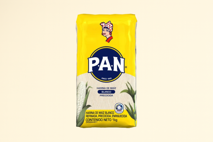 Harina PAN White – Pre-cooked Corn Flour 1kg
