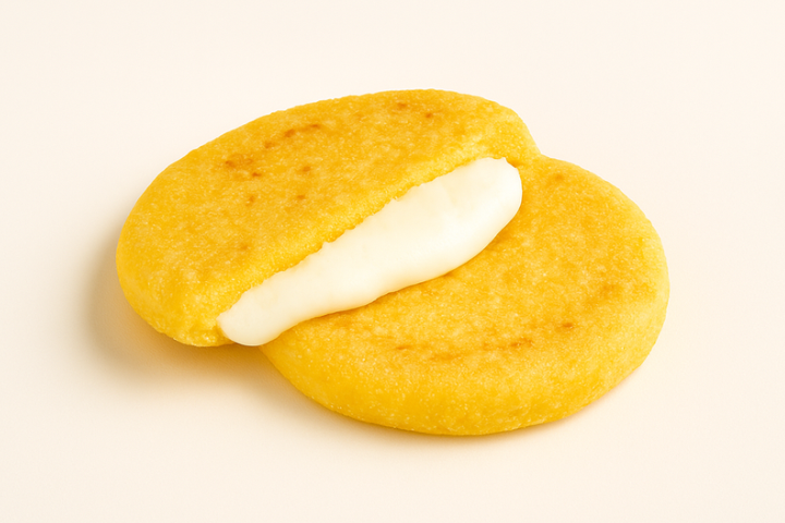Cheese-Filled Arepas Fresh - 4 pieces 