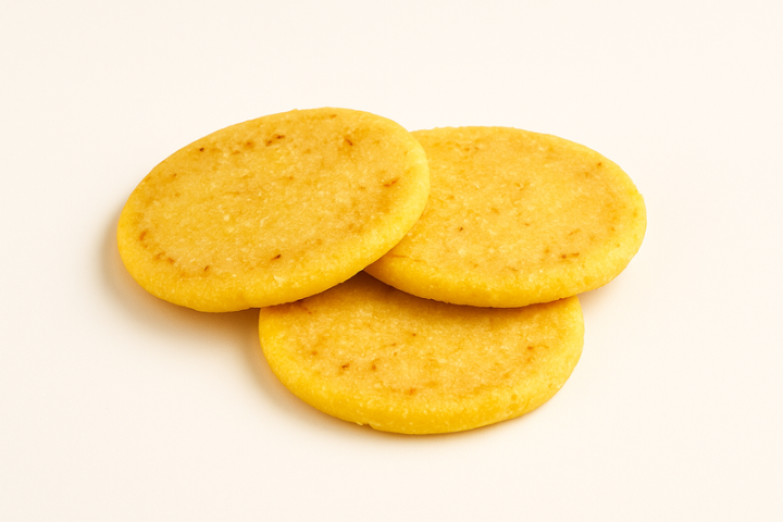 Plain Corn Arepas Frozen - 6 pieces