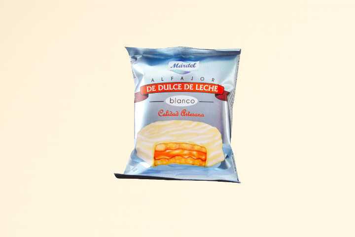 Mardel White Chocolate Alfajores 90g