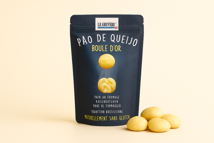 Pão de queijo with Gruyère