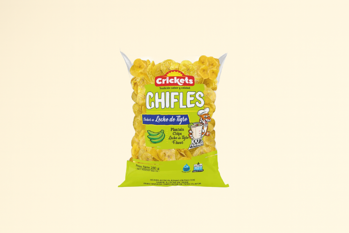 Crickets Chifles Leche de Tigre 150g