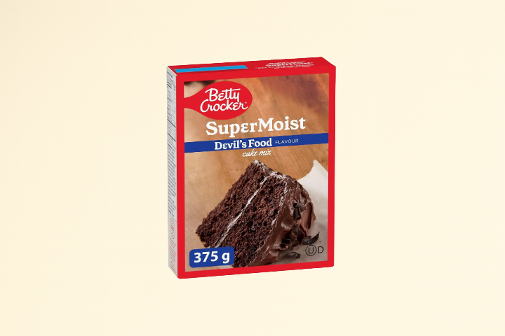 Betty Crocker Devil’s Food Cake Mix – Super Moist Chocolate
