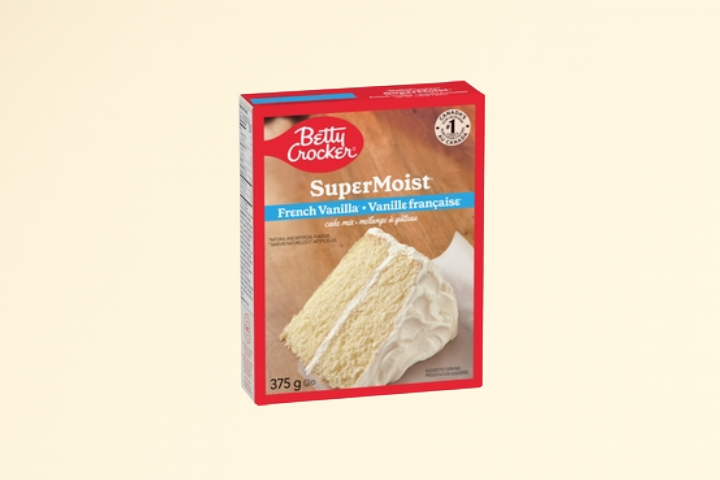 Betty Crocker French Vanilla Cake Mix – Super Moist