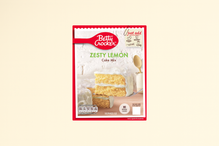 Betty Crocker Zesty Lemon Cake Mix